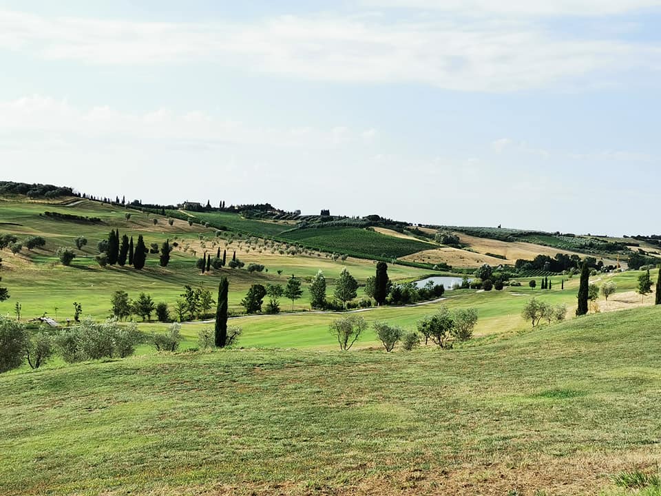 paesaggio toscano footgolf